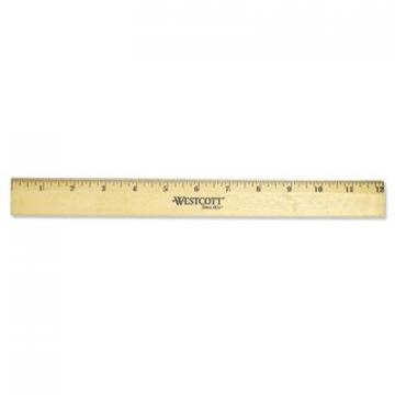 Westcott 05011 Beveled Wood Ruler
