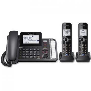 Panasonic KXTG9582B 2 Line Corded/Cordless Phone System