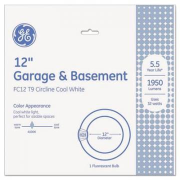 GE 33890 T9 Circline Garage & Basement Fluorescent Bulb