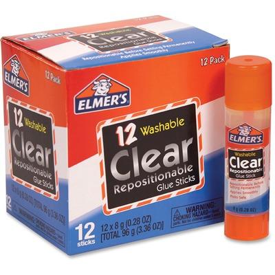 Elmer's E4064 Clear Repositionable Glue Sticks