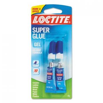 Loctite 1255800 Super Glue Two-Pack Gel Tubes