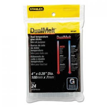 Bostitch Dual Temperature Mini Glue Sticks, 4", Clear, 24/Pack (GS10DT)