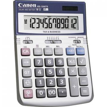 Canon HS1200TS HS-1200TS 12-Digit Angled Display Calculator