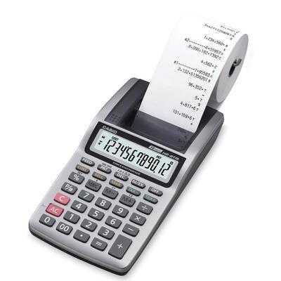 Casio HR8TMPLUS 12-Digit Portable Printer Calculator