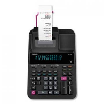 Casio DR120RBK DR-120R Printing Calculator