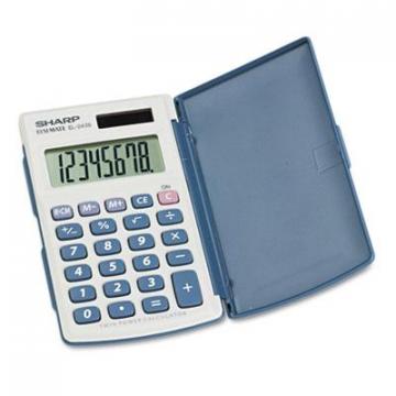 Sharp EL243SB EL-243SB Solar Pocket Calculator