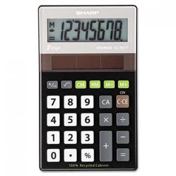 Sharp ELR277BBK EL-R277BBK Recycled Series Handheld Calculator