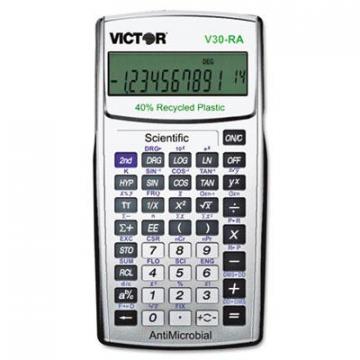 Victor V30RA Scientific Recycled Calculator with Antimicrobial Protection