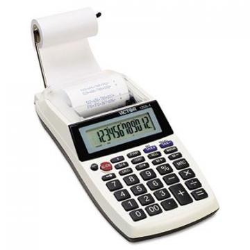 Victor 12054 1205-4 Portable Palm/Desktop Printing Calculator