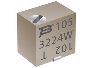 Bourns SMD Cermet trimmer potentiometer, 1 kΩ (1K0), 0.25 W, 4.8 mm