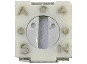 Bourns SMD Cermet trimmer potentiometer, 100 Ω (100R), 0.125 W, J-hook