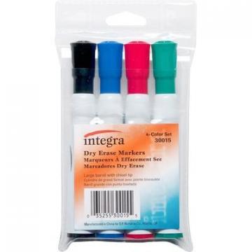 Integra 30015 Chisel Point Dry-erase Markers
