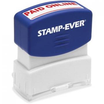 U.S. Stamp & Sign Stamp-Ever PAID ONLINE Pre-inked Stamp (8865)