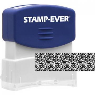 U.S. Stamp & Sign Stamp-Ever Pre-inked Security Block Stamp (8866)