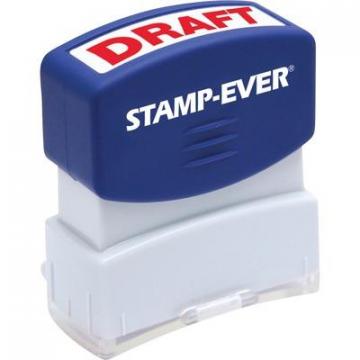 U.S. Stamp & Sign 5947 Pre-inked Red DRAFT Stamp