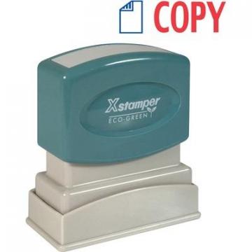 Xstamper 2022 Red/Blue COPY Title Stamp