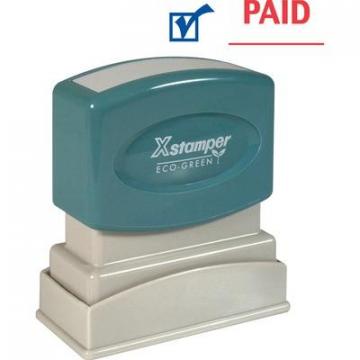 Xstamper 2024 Red/Blue PAID Title Stamp