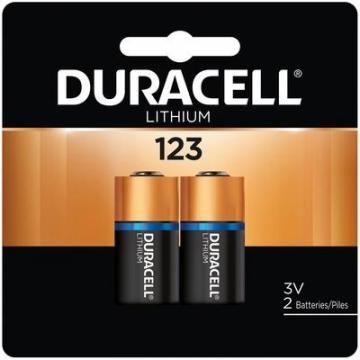Duracell Lithium Photo 3V Battery - DL123A (DL123AB2PK)