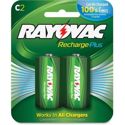 Rayovac PL7142GENE Recharge Plus C Batteries