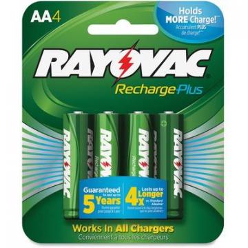 Rayovac PL7154GENE Recharge Plus AA Batteries