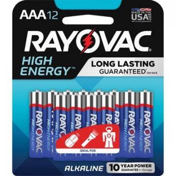 Rayovac 82412KCT Alkaline AAA Batteries