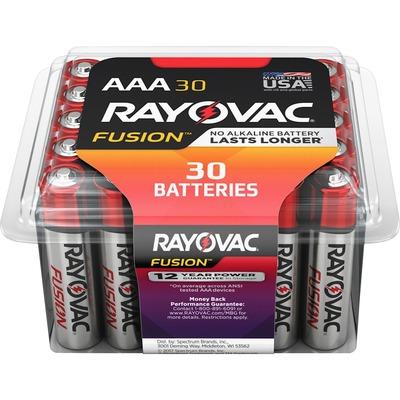 Rayovac 82430PPTFUSK Fusion Alkaline AAA Batteries