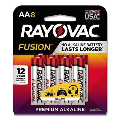 Rayovac 8158TFUSK Fusion Performance Alkaline Batteries