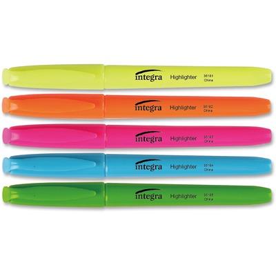 Integra 36180 Pen Style Fluorescent Highlighters