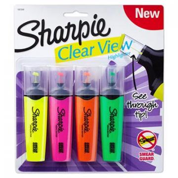 Sharpie 1912769 Clearview Tank-Style Highlighter