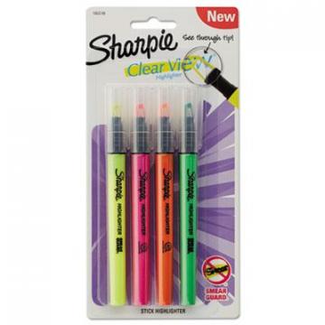 Sharpie 1950749 Clearview Pen-Style Highlighter