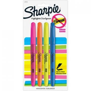 Sharpie 27174PP Accent Highlighters with Smear Guard