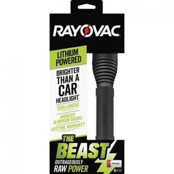 Rayovac RWP123ABD The Beast CR123A Lithium Flashlight