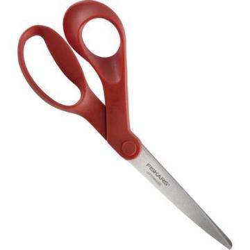 Fiskars Left-hand 8" Bent Scissors (1294508697WJ)