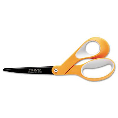 Fiskars 01005390 Premier Non-Stick Titanium Softgrip Scissors