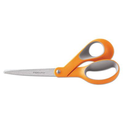 Fiskars Home And Office Scissors, 8" Length, Softgrip Handle