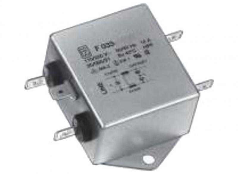 Eichhoff EMC suppressor filter, single-phase, F033, 110/250 VAC, 2 A