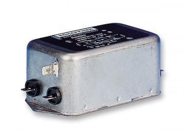 Schaffner EMC suppressor filter, single-phase, FN 2070, 250 VAC, 6 A