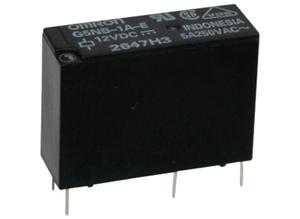 Omron Miniature power relay, 1 NO, 5 VDC, 5 A