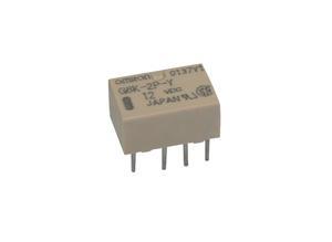 Omron Sub-miniature signal relay, 2 changeover, 5 VDC, 1 A