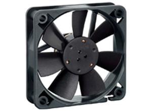 ebm-papst DC axial fan, 12 V, 60 mm, 60 mm 612 FH