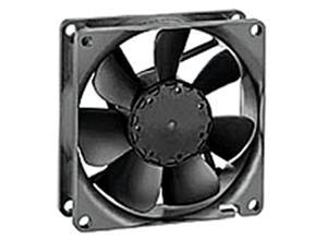 ebm-papst DC axial fan, 12 V, 80 mm, 80 mm 8412 NGLV
