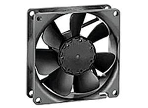 ebm-papst DC axial fan, 12 V, 80 mm, 80 mm 8412 NME