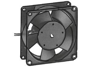 ebm-papst DC axial fan, 12 V, 92 mm, 92 mm 3312 NN