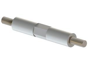 fastpoint Insulating spacer bolts, External|external, M4 | M4, Polystyrene|steel 10485PS1150.0
