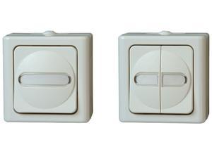 Kopp Surface-mount series switch for wet rooms 560502004