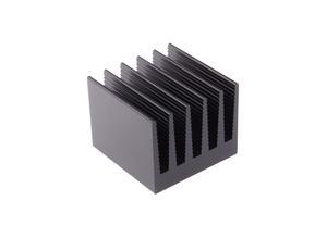 Fischer Profile heatsinks, 2 K/W, Aluminium, black anodised