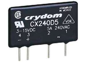 Crydom Solid state relay, 5.0 A, 12 V, 280 V