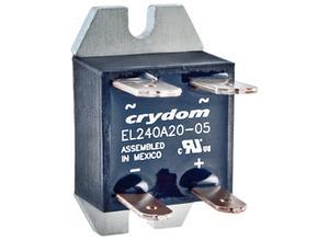 Crydom Solid state relay, zero voltage switching, 20 A, 21 V