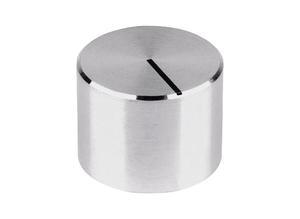 Mentor Rotary knob, 6 mm, Aluminium, silver 522.6191