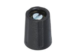 OKW Rotary knob, 4 mm, Plastic, black A2516040